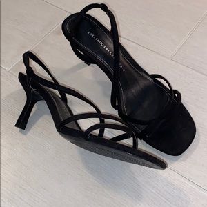 Strappy Kitten Heel